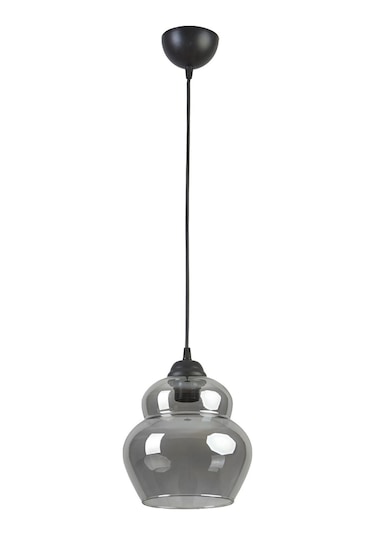 Petra Modern Tasarım Cafe Mutfak Füme Camlı Tekli Avize Diğer