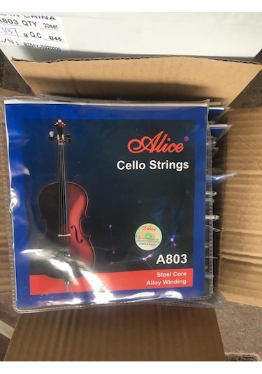 Alice A-803 Steel Core Çello Teli Seti-Hard Tensıon