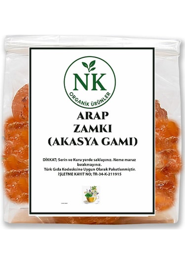 Akasya Gamı Arap Zamkı Doğal Gum Arabik 50gr