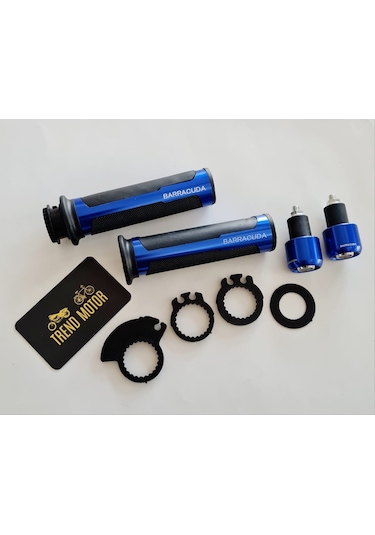 ELCİK VE DENGE TOPUZU TAKIM BARRACUDA MAVİ - MOTOSİKLET