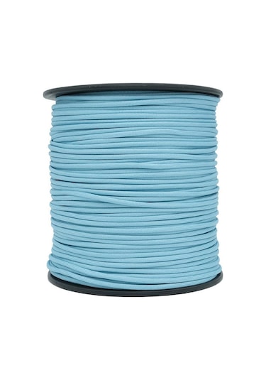 Mg Ropes Paracord İp 4 Mm Buz Mavi Rengi No:62 10 Metre Çok Renkli