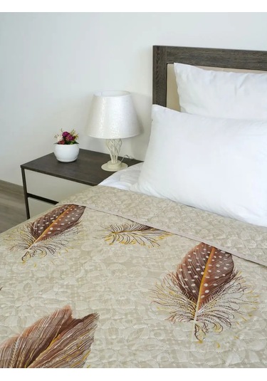 Marianna Elegant 200x220 Yatak Ve Kanepe İçin Örtü 168922650 Açık Bej