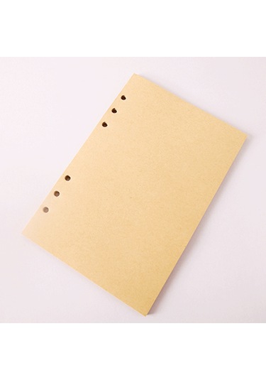 Deri Yaprak Desenli Çizgisiz Defter - 9026771857088rx8
