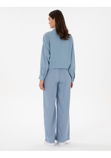 Pierre Cardin Kadın Mavi Pantolon Jean 50306767-vr036 Mavi