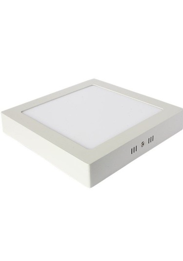 24 Watt Günışığı Sıva Üstü Kare Led  Panel Aydınlatma Armatür Beyaz