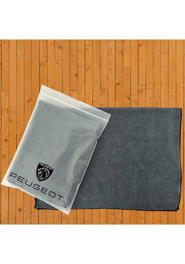 Mikrofiber Oto Kurulama Yıkama Havlusu 50x70 Cm Araba Logolu Bez6