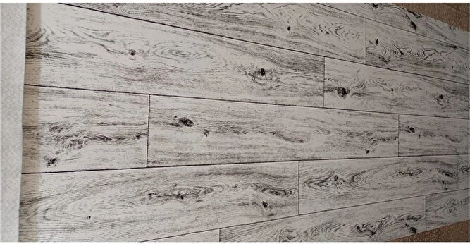 Parke Desen Yer Muşambası Yoğun Trafik Pvc Zemin Muşamba Mineflo Keçeli Zemin Kaplama Muşambası Gri