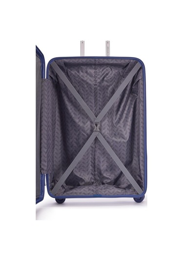 Benetton Trolley Valiz Mavi Büyük Boy 14bnt8002-01-m Mavi