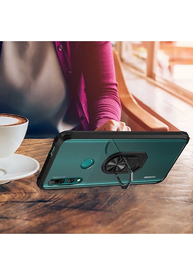 Huawei Y9 Prime 2019 Kılıf Zore Mola Kapak Kırmızı