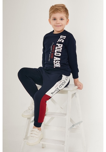 U.s. Polo Assn Sumptuous Lacivert Erkek Çocuk Eşofman Takımı