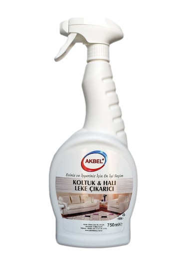 Akbel Koltuk ve Halı Leke Çıkarıcı Sprey 750 ML