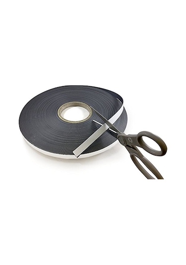 5 Metre Yapışkanlı Şerit Mıknatıs Magnet, Yapışkanlı En:12Mm