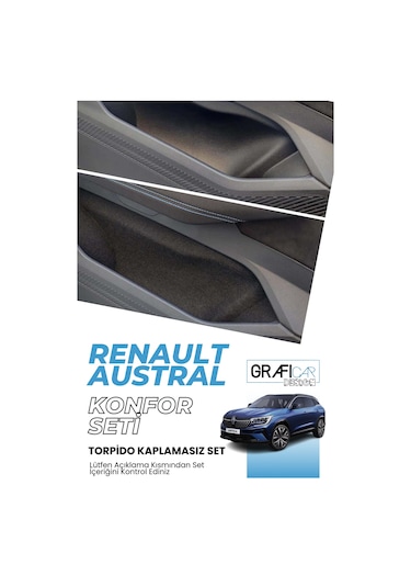 Renault Austral Konfor Seti /izolasyon Kaplama/torpido Kaplamasız