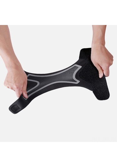 Geeroyoo Spor Topu, Yürüyüş, Dağcılık İçin Spor Ayak Bileği Koruması - Basınçlı, Soluklu, Kayma Önleyici - Unisex Siyah M Boy Ab036