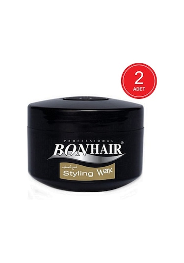 Bonhair Profesyonel Styling Wax 2 x 140 ML