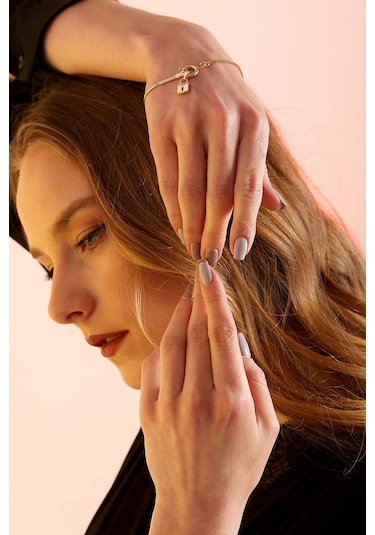 14 Ayar Şans Dilek Bileklik Sarı Altın