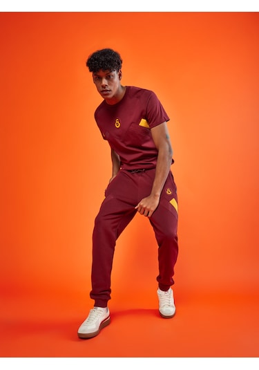 Galatasaray Erkek Eşofman Alt E251113 Bordo