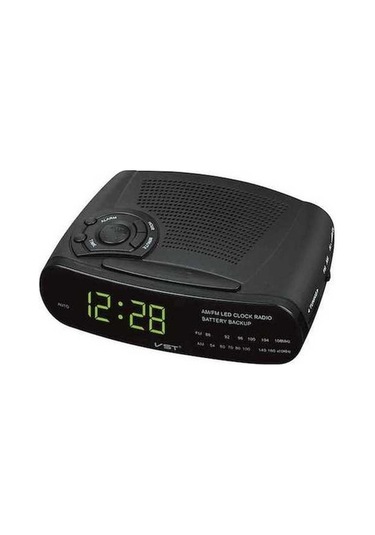 Trendooze Ve Saatli Radyo Led Kanallı Gc Fonksiyonlu Fm Erteleme Çalar Am Bv