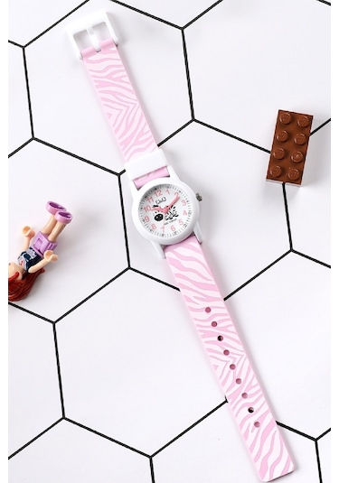 Q&Q QCG2213 Su Geçirmez Rakamlı Kız Çocuk Kol Saati