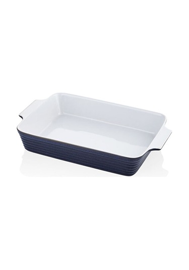 Brandani Fırın Kabı Dikdörtgen Mavi 44x26x8 Cm 1fk-3066lbl Çok Renkli