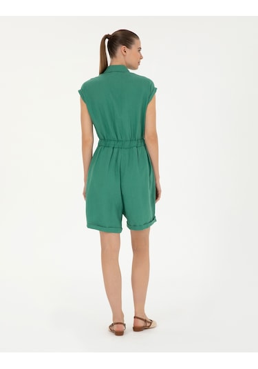 Pierre Cardin Kadın Yeşil Tulum Dokuma 50284677-vr054 Yeşil