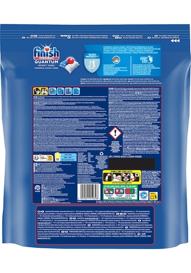 Finish Quantum Infinity Shine Bulaşık Makinesi Deterjanı 3 x 83 Tablet