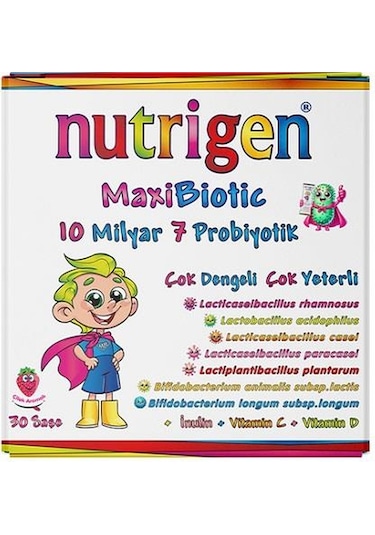 Nutrigen Maxibiotic Probiyotik 30 Saşe