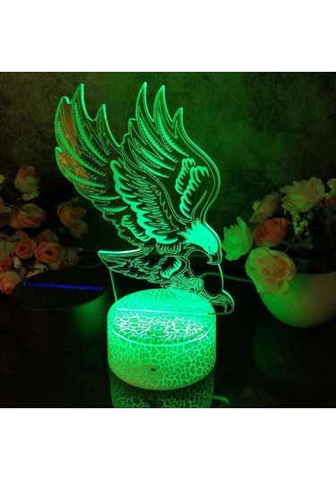 Suntek Led 3d Lamba Tabanı Usb Gece Lambası Tutucu Beyaz-krank Beyaz Krank Diğer