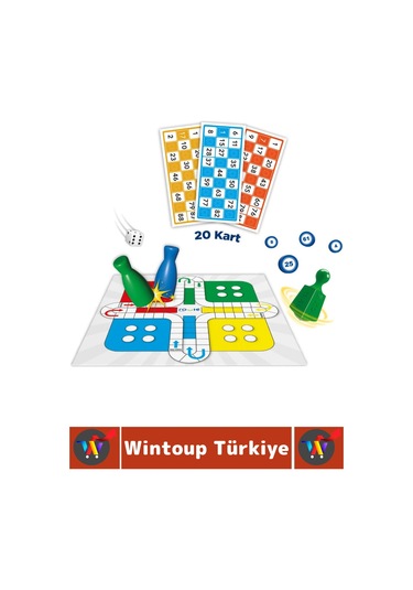 Eğlenceli Christmas Etkinlik Kızmabirader Tombala Fırdöndü 3 İn 1 Çocuk Aile Oyun Özel Yılbaşı Seti