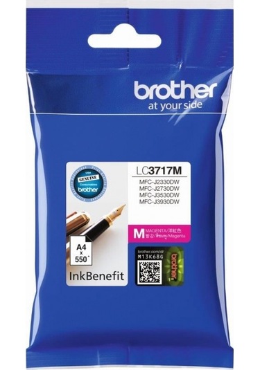 BROTHER LC3717M Kırmızı Kartuş 550 Sayfa