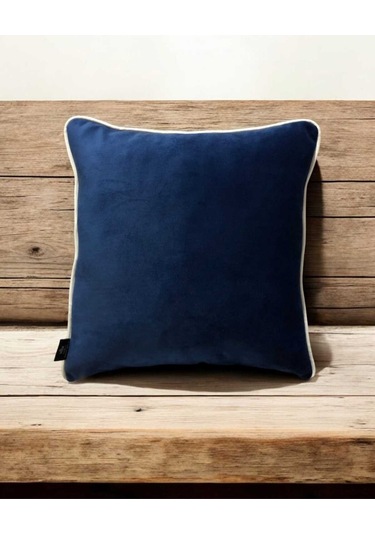 Kırlent Kadife Kumaş 45x45 Cm Kırlent Lacivert