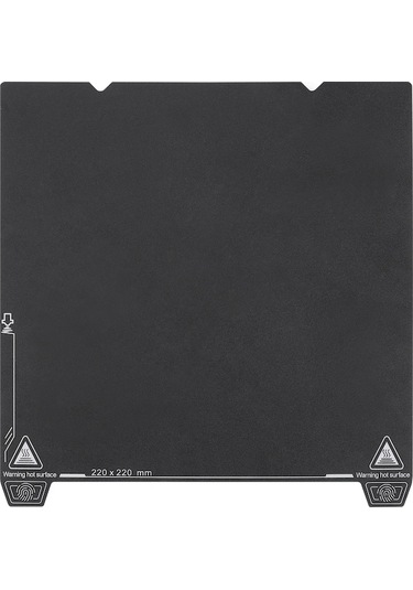 Ender-3v3 Se 3d Yazıcı Yedek Aksesuarı İçin Creality Yaylı Çelik Platform Plaka Kiti Siyah