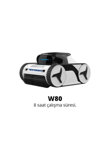 W80 Kablosuz Havuz Robotu 8 Saat Kesintisiz Çalışma Süresi