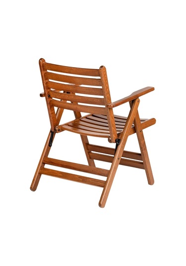 Antalya Katlanabilir Ahşap Bahçe Balkon Sandalyesi (4 Adet) Ahşap