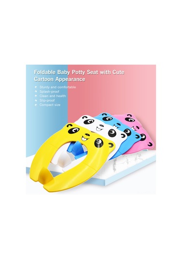 Suofeng Katlanabilir Bebek Tuvalet Koltuğu - Taşınabilir, Kaymaz Tabanlı, Seyahat Ve Ev Kullanımı İçin