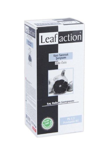 Leaf Action Kara Sarımsak Özlü Şampuan 400 ML
