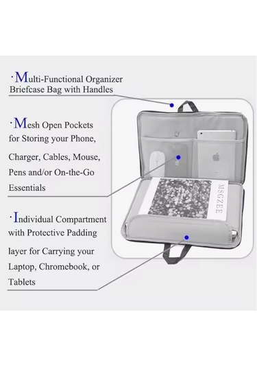 Peanuts White Dog Optik Deri Dizüstü Bilgisayar Kılıfı 14 İnçe Kadar Taşınabilir Koruyucu Çanta Fermuarlı L, Diğer