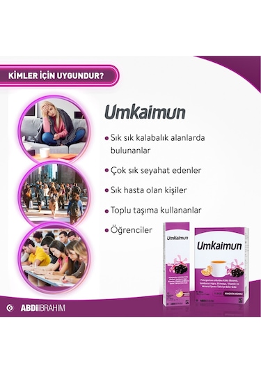 Umkaimun 15 Efervesan Tablet - 1+1 İkincisi Hediye