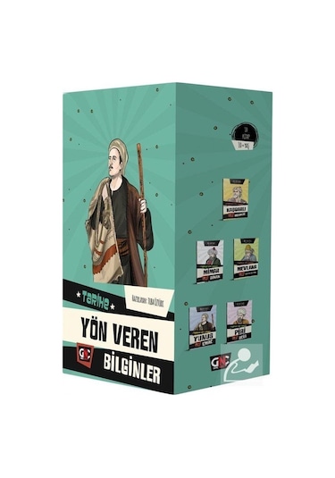 Tarihe Yön Veren Bilginler Seti - 10 Kitap Takım- Genç Nesil