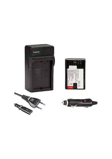 Cazipshop Canon Lp-e6 Batarya 2100mah + Şarj Cihazı Seti Eos 5d,6d,7d,60d,70d,80d,90d