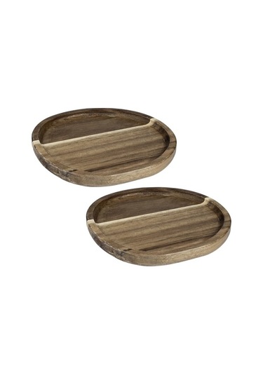 Naturalove Akasya Sunum Tabağı - 2'li