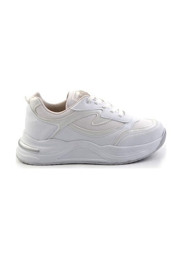 Bambi Beyaz Kadın Sneaker K01097024022 Beyaz