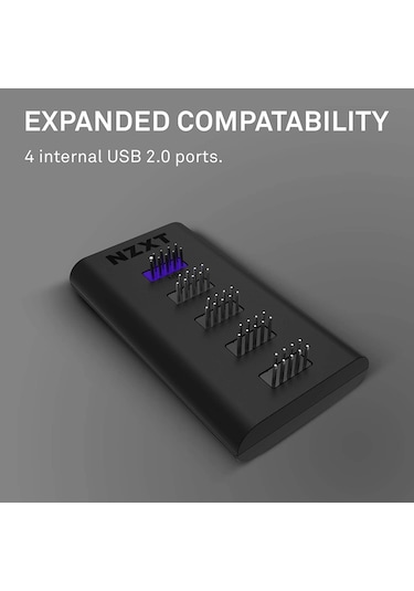 Nzxt Internal Siyah Usb 2.0 4 Port Hub