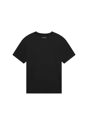 Calvin Klein Erkek Ck Yazı Detay Kısa Kol Bisiklet Yaka Siyah T-shirt Lv04rf822g-ub1-13078 Siyah