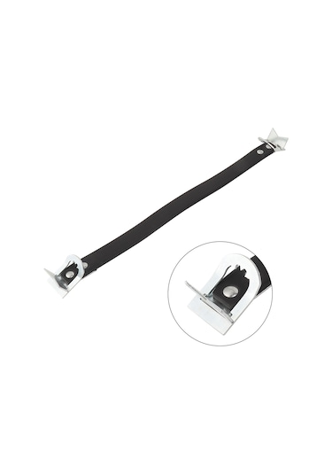 Kosona Araç Aküsü Taşıyıcı Kalkanı - Kaliteli Metal Ve Asit Dayanıklı Kayışlı, Büyük Boy Aküleri Güvenli Taşıma, Evrensel Uyumlu