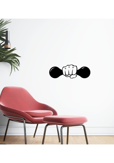 Bk Home Gym Tasarımlı Duvar Sticker-32