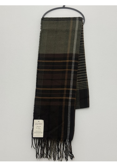 Viskon Atkı Set 2 'li Unisex Kadın Erkek Model 3 Çok Renkli