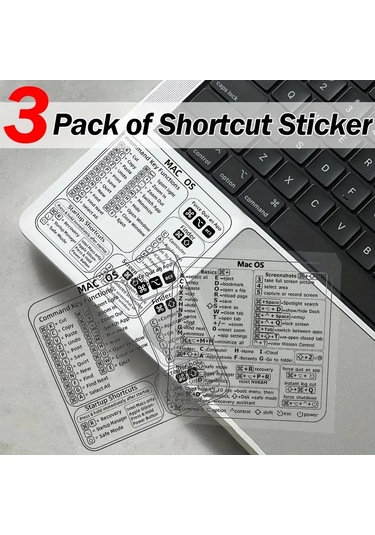 Mac Os-1-1/2/3 Adet İçin Şeffaf MacBook Uyumlu Windows Dizüstü