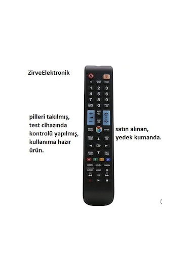 Samsung Uyumlu Dokunmatik Sihirli Kumanda Yedek Kumanda