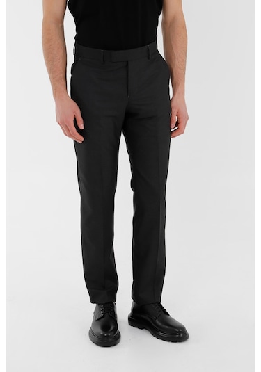 Uki Antrasit Comfort Fit,klasik Pantolon Antrasit